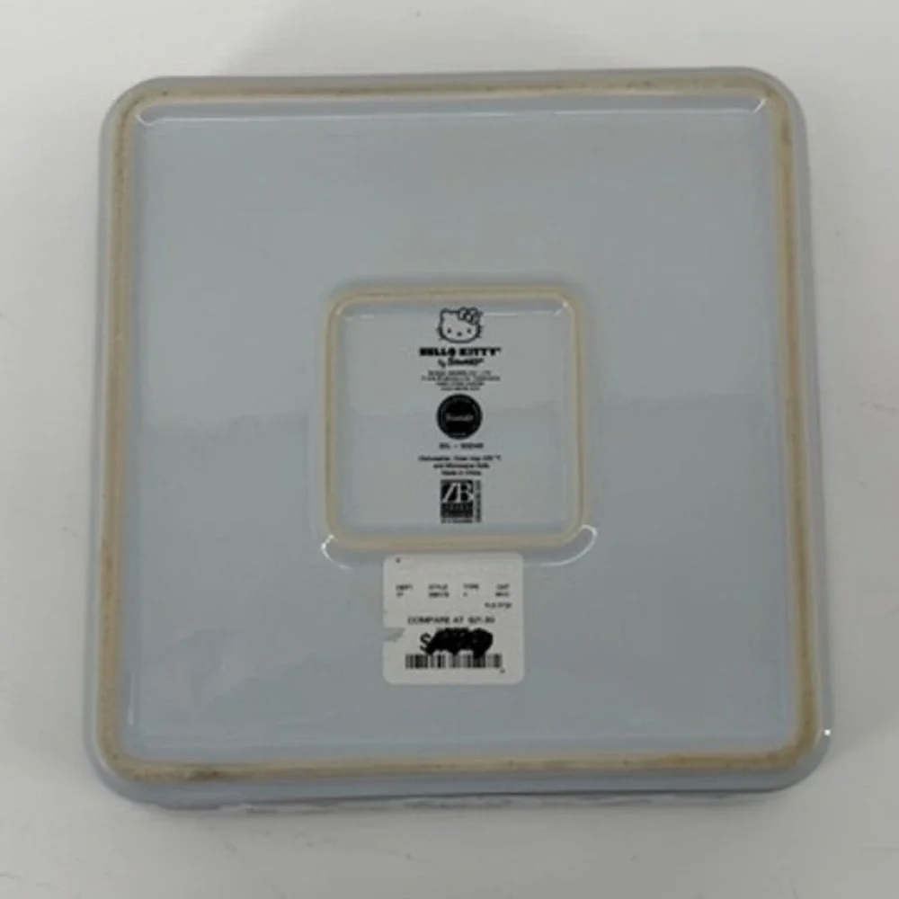 Hello Kitty Halloween Mummy Vampire Ceramic Square Baker‎ Dish Zrike Brands 8in